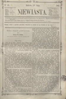 Niewiasta.1861, Ner 19 (13 maja)