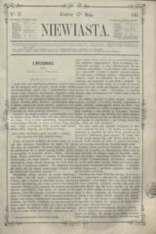 Niewiasta.1861, Ner 21 (27 maja)