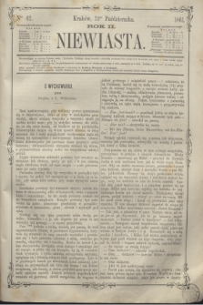 Niewiasta.R.2, Ner 42 (21 października 1861)