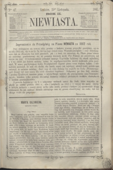 Niewiasta.R.2, Ner 47 (25 listopada 1861)