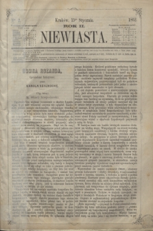 Niewiasta.R.2, Ner 2 (15 stycznia 1862)