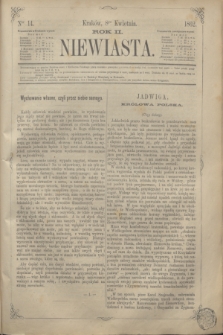 Niewiasta.R.2, Ner 14 (8 kwietnia 1862)