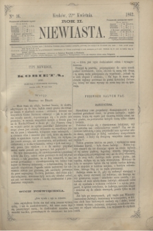 Niewiasta.R.2, Ner 16 (22 kwietnia 1862)