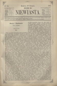 Niewiasta.R.2, Ner 33 (19 sierpnia 1862)