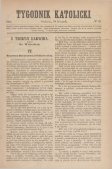 Tygodnik Katolicki. [T.7], № 48 (30 listopada 1866)
