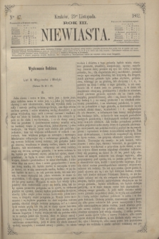 Niewiasta.R.3, Ner 47 (25 listopada 1862)