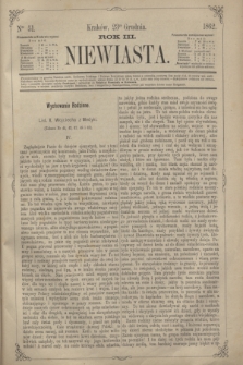 Niewiasta.R.3, Ner 51 (23 grudnia 1862)