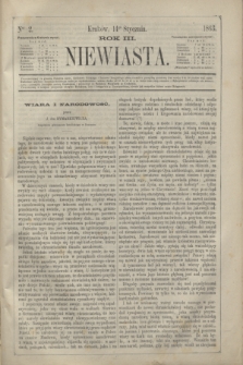 Niewiasta.R.3, Ner 2 (14 stycznia 1863)