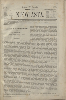Niewiasta.R.3, Ner 4 (27 stycznia 1863)