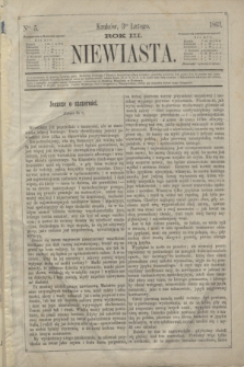 Niewiasta.R.3, Ner 5 (3 lutego 1863)