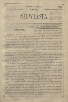 Niewiasta.R.3, Ner 9 (3 marca 1863)