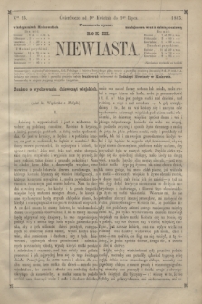 Niewiasta.R.3, Ner 16 (1 kwietnia 1863)