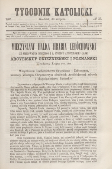 Tygodnik Katolicki. [T.8], № 35 (30 sierpnia 1867)