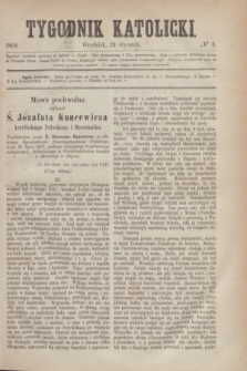 Tygodnik Katolicki. [T.9], № 4 (24 stycznia 1868)