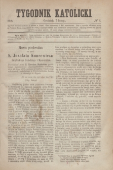 Tygodnik Katolicki. [T.9], № 6 (7 lutego 1868)