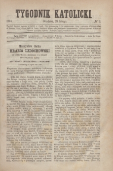 Tygodnik Katolicki. [T.9], № 9 (28 lutego 1868)