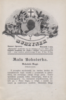 Murzynek : miesięcznik illustrowany dla Dzieci i Młodzieży, poświęcony Misyom katolickim w Afryce.R.1, nr [3] (lipiec 1913)