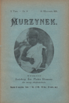 Murzynek.R.2, nr 9 (15 września 1914)