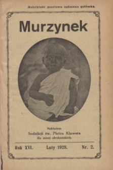 Murzynek.R.16, nr 2 (luty 1928)