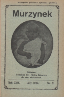 Murzynek.R.17, nr 2 (luty 1929)