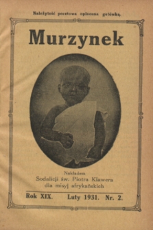 Murzynek.R.19, nr 2 (luty 1931)