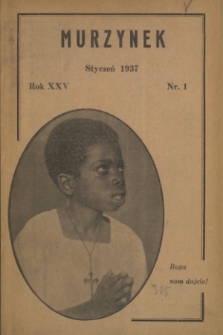 Murzynek.R.25, nr 1 (styczeń 1937)