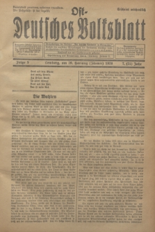 Ost-Deutsches Volksblatt.Jg.7, Folge 5 (29 Hartung [Jänner] 1928) = Jg.21