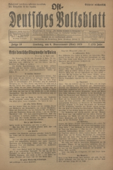 Ost-Deutsches Volksblatt.Jg.7, Folge 19 (6 Wonnemond [Mai] 1928) = Jg.21