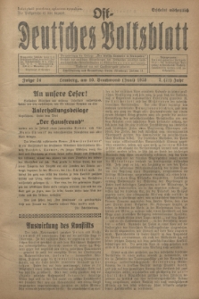 Ost-Deutsches Volksblatt.Jg.7, Folge 24 (10 Brachmond [Juni] 1928) = Jg.21