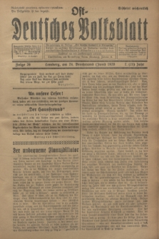 Ost-Deutsches Volksblatt.Jg.7, Folge 26 (24 Brachmond [Juni] 1928) = Jg.21 + dod.