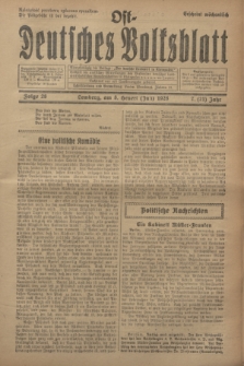 Ost-Deutsches Volksblatt.Jg.7, Folge 28 (8 Heuert [Juli] 1928) = Jg.21 + dod.