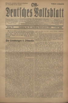 Ost-Deutsches Volksblatt.Jg.7, Folge 38 (16 Scheiding [September] 1928) = Jg.21 + dod.