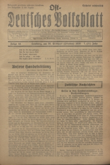 Ost-Deutsches Volksblatt.Jg.7, Folge 44 (28 Gilbhart [Oktober] 1928) = Jg.21 + dod.