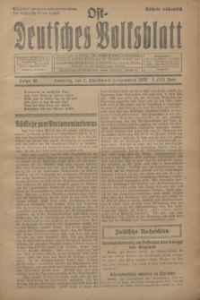 Ost-Deutsches Volksblatt.Jg.7, Folge 49 (2 Christmont [Dezember] 1928) = Jg.21 + dod.