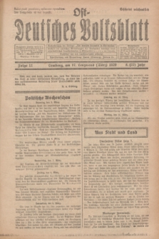 Ost-Deutsches Volksblatt.Jg.8, Folge 11 (17 Lenzmond [März] 1929) = Jg.22 + dod.