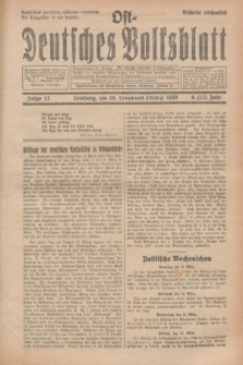 Ost-Deutsches Volksblatt.Jg.8, Folge 12 (24 Lenzmond [März] 1929) = Jg.22 + dod.