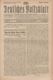 Ost-Deutsches Volksblatt.Jg.8, Folge 28 (14 Heuert [Juli] 1929) = Jg.22 + dod.