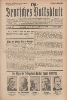 Ost-Deutsches Volksblatt.Jg.8, Folge 32 (11 Ernting [August] 1929) = Jg.22 + dod.