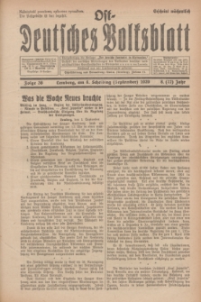 Ost-Deutsches Volksblatt.Jg.8, Folge 36 (8 Scheiding [September] 1929) = Jg.22 + dod.