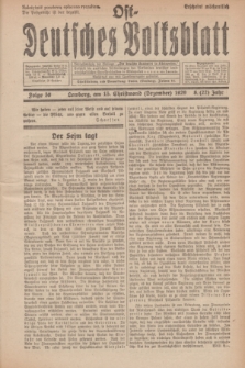 Ost-Deutsches Volksblatt.Jg.8, Folge 50 (15 Christmond [Dezember] 1929) = Jg.22 + dod.