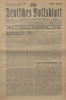 Ost-Deutsches Volksblatt.Jg.9, Folge 19 (11 Wonnemond [Mai] 1930) = Jg.23 + dod.