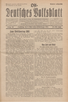 Ost-Deutsches Volksblatt.Jg.10, Folge 44 (8 Nebelung [November] 1931) = Jg.24