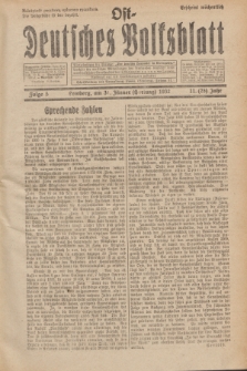 Ost-Deutsches Volksblatt.Jg.11, Folge 5 (31 Hartung [Jänner] 1932) = Jg.25 + dod.