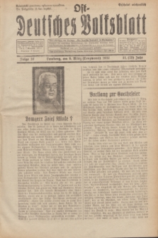 Ost-Deutsches Volksblatt.Jg.11, Folge 10 (6 Lenzmond [März] 1932) = Jg.25 + dod.