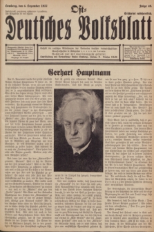 Ost-Deutsches Volksblatt.[Jg.11], Folge 49 (4 Dezember 1932)