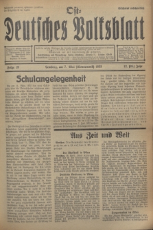 Ost-Deutsches Volksblatt.Jg.12, Folge 19 (7 Mai [Wonnemond] 1933) = Jg.26