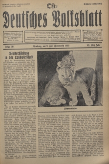 Ost-Deutsches Volksblatt.Jg.12, Folge 28 (9 Juli [Heumond] 1933) = Jg.26