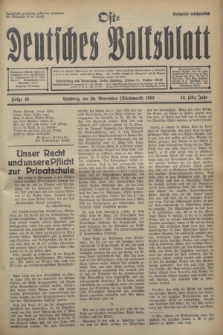 Ost-Deutsches Volksblatt.Jg.12, Folge 48 (26 Windmond [November] 1933) = Jg.26 + dod.