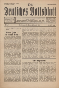 Ost-Deutches Volksblatt.Jg.13, Folge 3 (1934) = Jg.27 + dod.