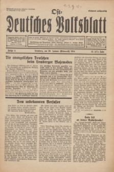 Ost-Deutches Volksblatt.Jg.13, Folge 4 (1934) = Jg.27 + dod.